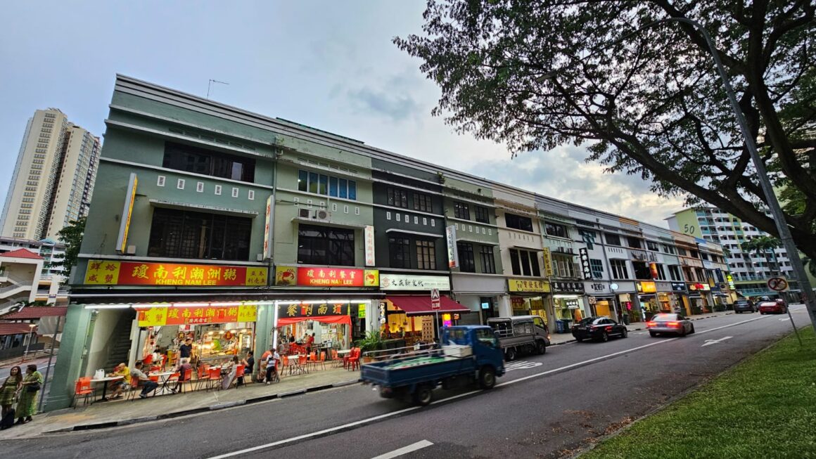 Suasana jalan di Singapura